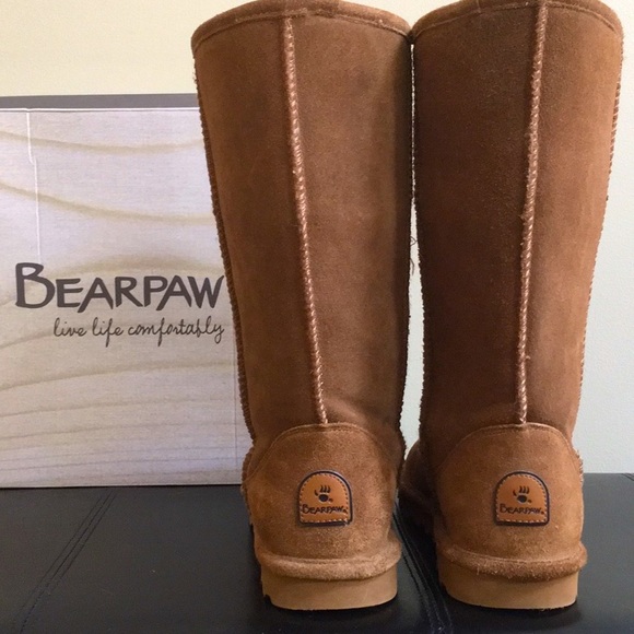 BEARPAW Suede Tall Boots - Picture 2 of 16